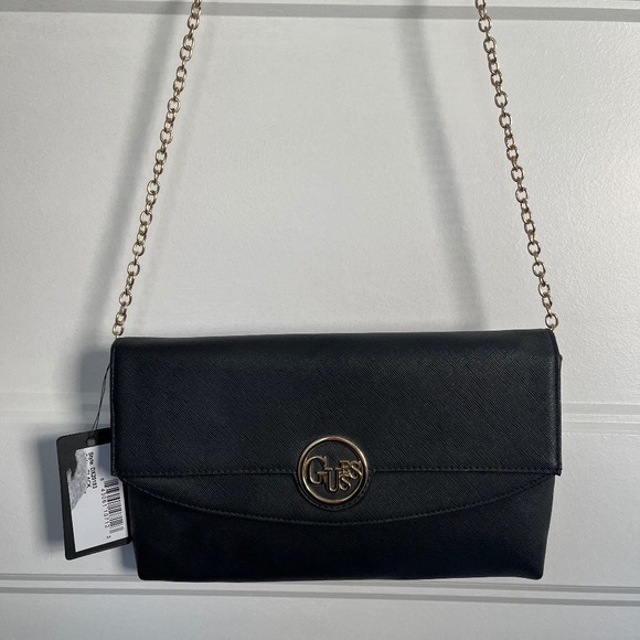NEW Guess purse on gold chain - Picture 1 of 3